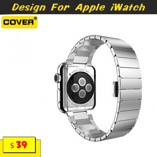 Metal Linked Watchbands For Apple iWatch Series 1/2/3/4/5/6/SE