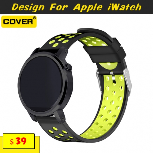 Silicone Watchbands For Apple iWatch Series 1/2/3/4/5/6/SE