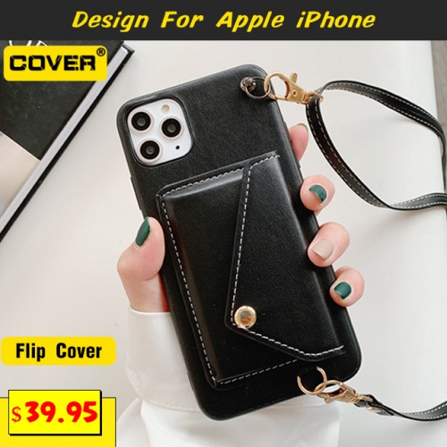 Leather Wallet Case For iPhone 14/14 Pro/14 Max/14 Pro Max/13/12/11/X/XS/XR/XS Max/8/7/6