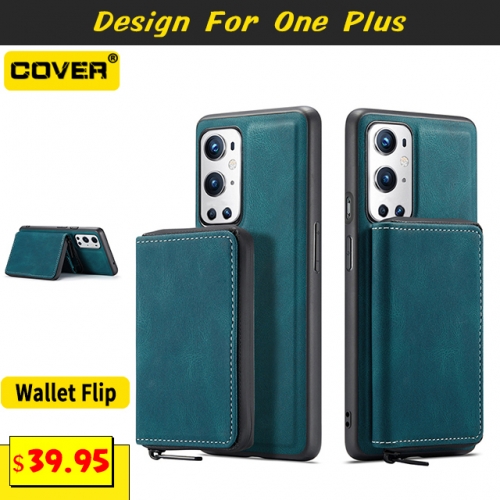 Leather Wallet Case For OnePlus 9/9 Pro