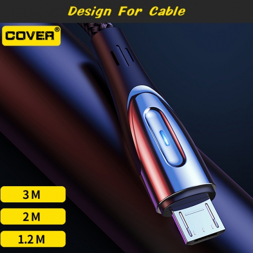 Sharp Series Micro Fast Charging Cable 1.2M/2M/3M