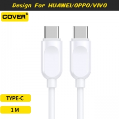 60W Type-C To Type-C 1M For Notebook Computer/Tablet PC/Mobile Phone