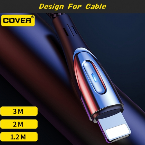 Sharp Series Lighting Fast Charging Cable 1.2M/2M/3M