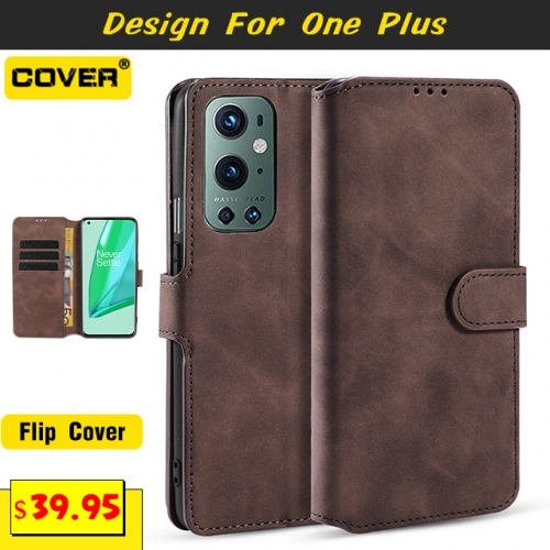 Leather Wallet Case For OnePlus 9/9 Pro/7/7 Pro/6T