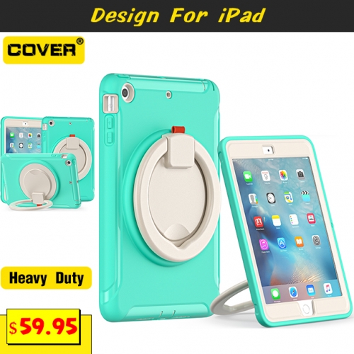 Smart Stand Anti-Drop Case For iPad Mini 1/2/3 With Pen Slot