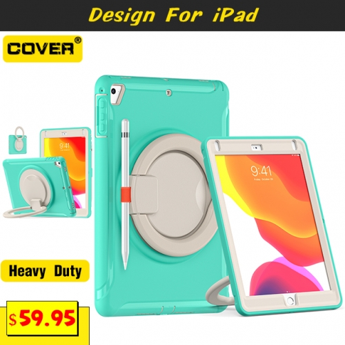 Smart Stand Anti-Drop Case For  iPad 9.7 2017/2018/Air/Air2/Pro 9.7 With Pen Slot