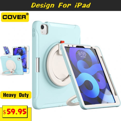 Smart Stand Anti-Drop Case For iPad Air 4 10.9/Pro 11 2021 With Pen Slot