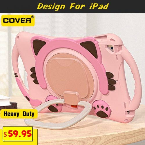 Smart Stand Anti-Drop Case For iPad 10.2 2021/Pro 10.5 With Pen Slot