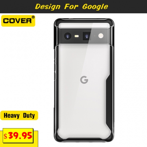 Shockproof Heavy Duty Case For Google Pixel 6/6 Pro/5/4/4A(4G)(5G)/3A/3A XL