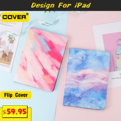 Leather Flip Cover For iPad 2/3/4/7/8/Mini1/2/3/4/5/6/Air1/2/3/4Pro 9.7/10.5/Pro 11 2018/2020