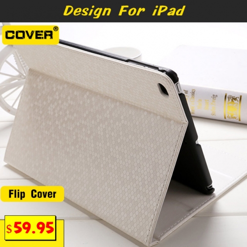 Leather Flip Cover For iPad 2/3/4/5/6/7/8/9/Mini1/2/3/4/5/Air1/2/3/4/Pro 10.5