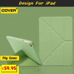 Leather Flip Cover For iPad 2/3/4/7/8/9/Mini1/2/3/4/5/Air1/2/3/4/Pro9.7/10.5/Pro 11 2018/2020/2021