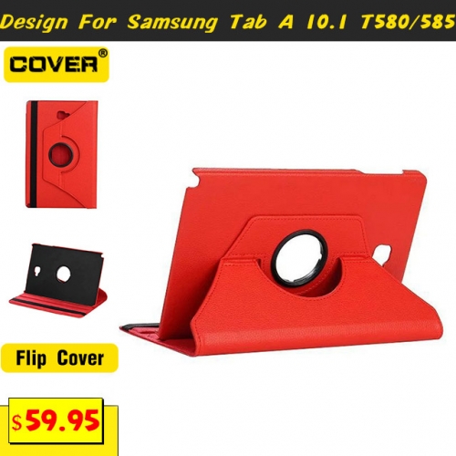 Anti-Drop Flip Cover For Samsung Galaxy Tab A 10.1 T580/T585