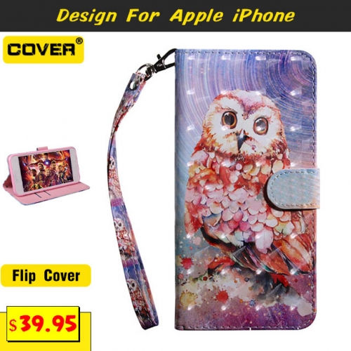 Leather Wallet Case For iPhone 13/13 Pro/13 Pro Max/13 Mini/12/12 Pro/12 Pro Max/12 Mini/11/11 Pro/11 Pro Max/X/XS/XR/XS Max