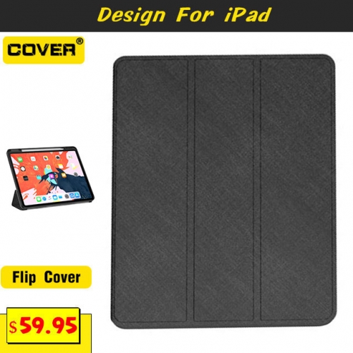 Anti-Drop Flip Cover For iPad Pro 11 2018/Pro 12.9 2018 With Pen Slot
