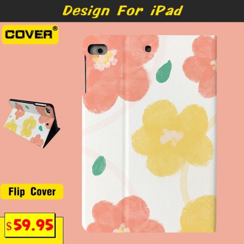 Instagram Fashion Flip Cover For iPad 2/3/4/5/6/Mini1/2/3/4/5/Air1/2/3/Pro 10.5/Pro 11 2018/2020