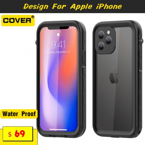 Water Proof Anti-Drop Case Cover For iPhone 12/12 Pro/12 Pro Max/12 Mini/11/11 Pro/11 Pro Max