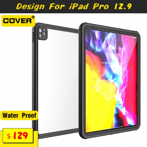 Water Proof Anti-Drop Case For iPad Pro 12.9 2020/Pro 12.9 2021