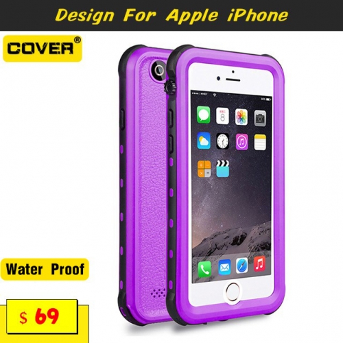 Water Proof Case Cover For iPhone XR/XS Max/7/7P/8/8P/6/6P