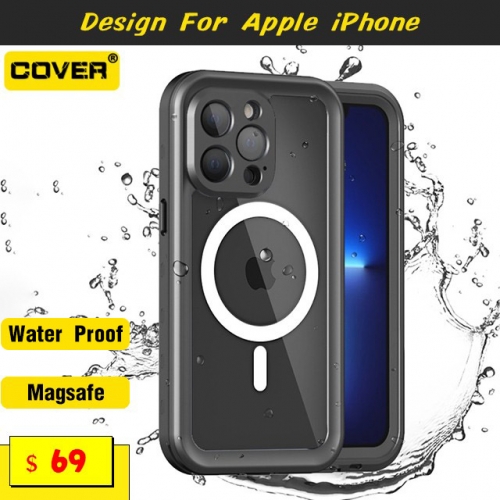 Magnetic Water Proof Case Cover For iPhone 13/13Pro/13Pro Max