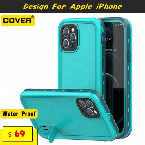 Water Proof Case Cover For iPhone 12/12 Pro/12 Pro Max/12 Mini