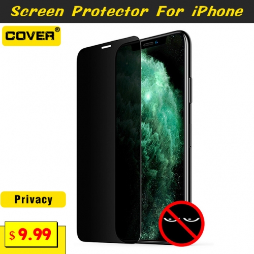 Privacy Tempered Glass Screen Protector For iPhone
