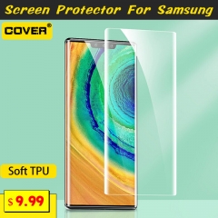 Hydrogel Soft TPU Screen Protector For Samsung Galaxy S22Ultra/S21Ultra/S20/S10/S9/S8 Series