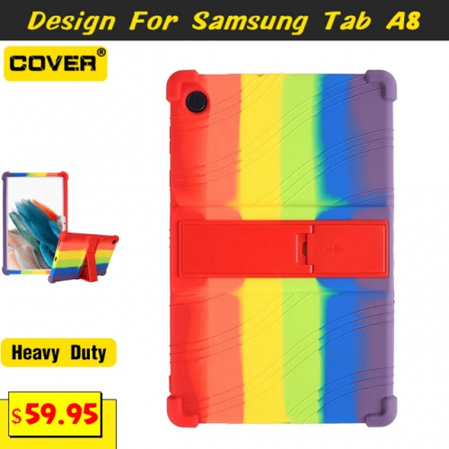 Smart Stand Heavy Duty Case For Galaxy Tab A8 10.5