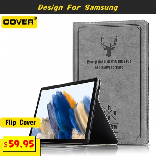 Flip Cover For Galaxy Tab A8 2021