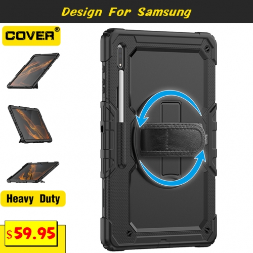 Smart Stand Heavy Duty Case For Samsung Galaxy Tab S8/S8Plus/S8Ultra