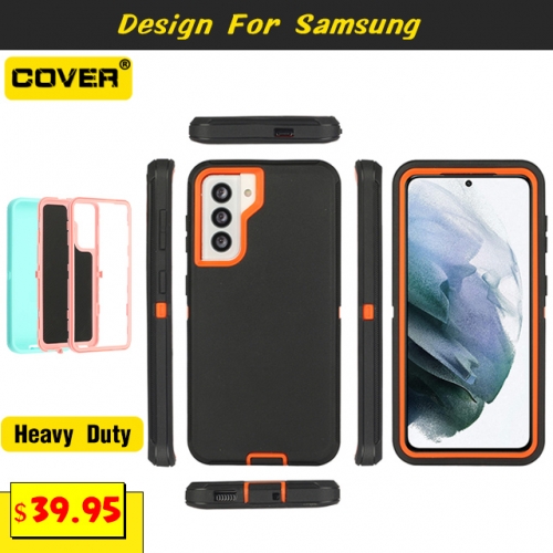 Shockproof Heavy Duty Case For Samsung Galaxy S22/S22Plus/S22Ultra/S21/S21Plus/S21Ultra/S20/S20Plus/S20Ultra/S10/S9/S8 Series