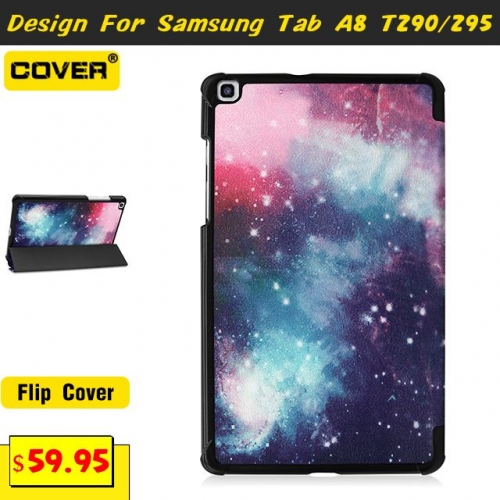 Shockproof Lightweight Slim Flip Cover For Galaxy Tab A 8.0 T290/295