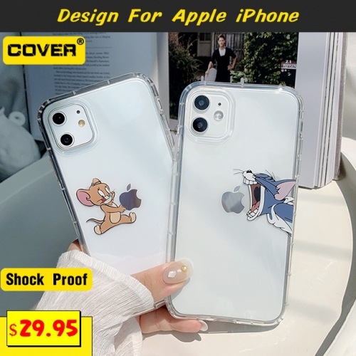 Shockproof Heavy Duty Case For iPhone 13/13 Pro/13 Pro Max/13Mini/12/12 Pro/12 Pro Max/12Mini/11/11 Pro/11 Pro Max/X/XS/XR/XS Max/SE2/7/8 Series
