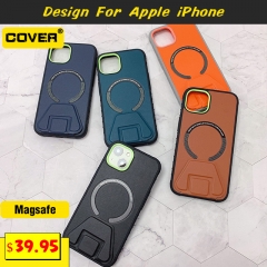 Magsafe​​​​​​​ Anti-Drop Case For iPhone 14/14Max/14Pro/14Pro Max/13/13 Pro/13 Pro Max With Smart Stand