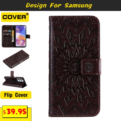 Leather Wallet Case For Samsung Galaxy A73/A53/A33/A23/A13/A72/A52/A32/A22/A12/A71/A51/A21S/A11