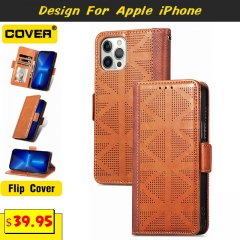 Leather Wallet Case For iPhone SE3/13/13 Pro/13 Pro Max/13 Mini/12/12 Pro/12 Pro Max/12 Mini/11/11 Pro/11 Pro Max/X/XS/XR/XS Max/SE2/6/7/8 Series