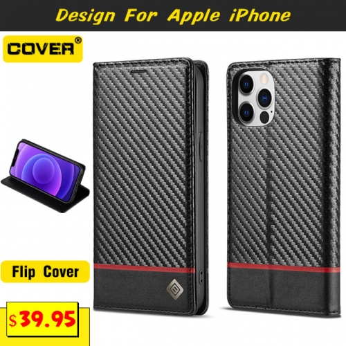 Leather Wallet Case For iPhone 14/14 Pro/14 Max/14 Pro Max/13/12/11/X/XS/XR/XS Max/SE2/8/7