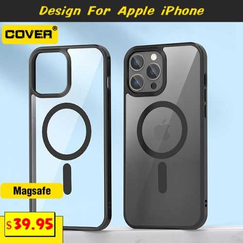 Anti-Drop Case For iPhone 14/14Max/14Pro/14Pro Max/13/13 Pro/13 Pro Max/12/12Pro/12Pro Max With Magsafe
