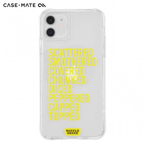 CaseMate Waffle House (Hashbrowns Clear) Case For iPhone 11/11 Pro Max