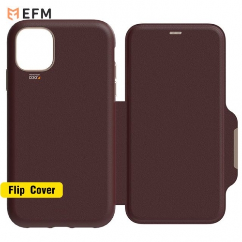 EFM Monaco Leather Wallet Case Armour For iPhone 11 Pro/11 Pro Max